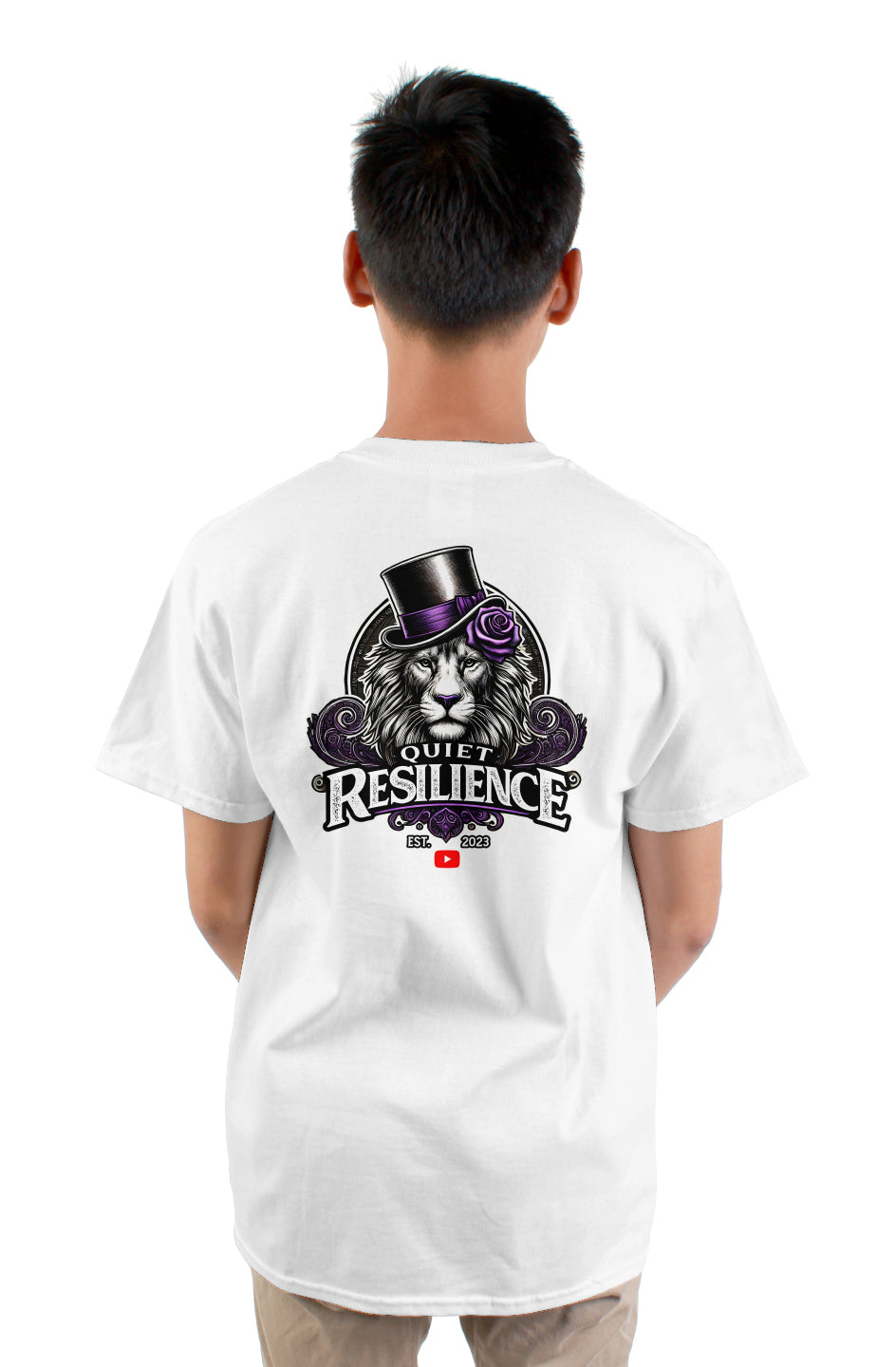 Resilient Lion T-Shirt | Majestic Strength and Noble Courage Apparel | Premium Quality Graphic Tee