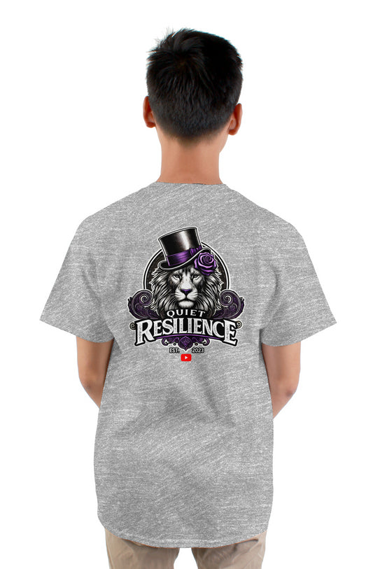 Resilient Lion T-Shirt | Majestic Strength and Noble Courage Apparel | Premium Quality Graphic Tee