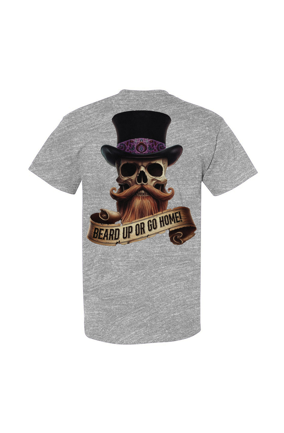 Skull & Stache: Beard Up or Go Home Short Sleeve