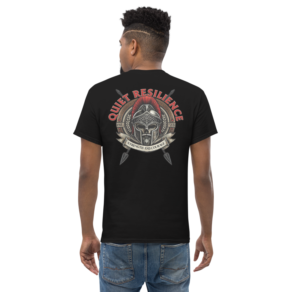 
                      
                        Warrior's Resolve: The Spartan Valor Tee
                      
                    