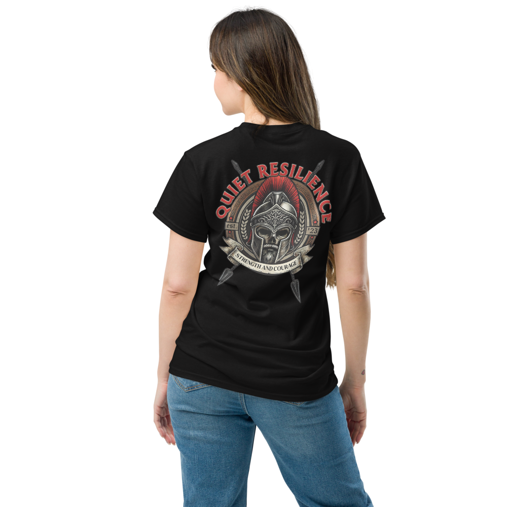 
                      
                        Warrior's Resolve: The Spartan Valor Tee
                      
                    